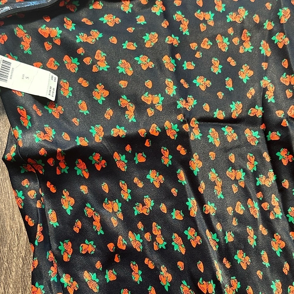 NWT! The Tilda Floral Strapless Black Slip Dress By Anthropologie - Multiple🚦 - Picture 9 of 13